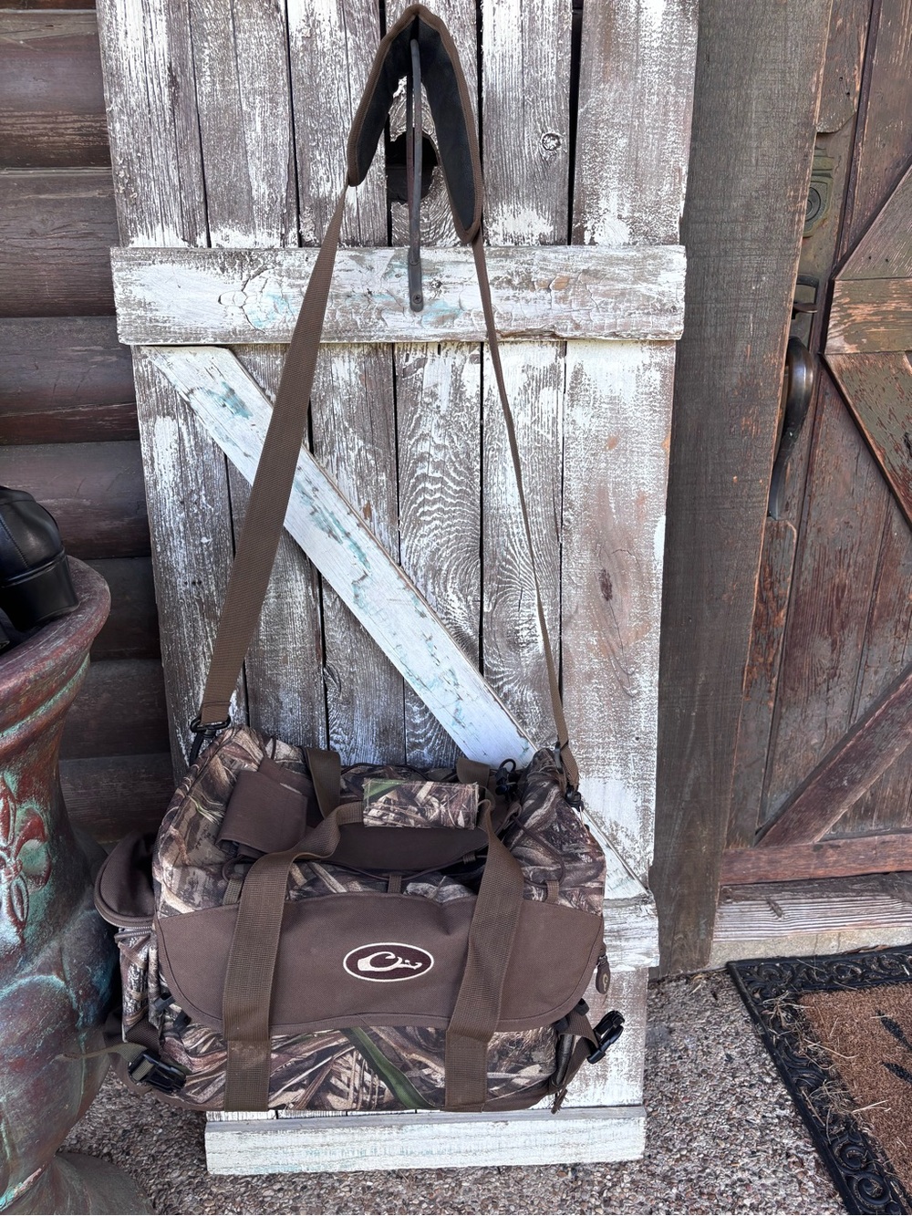Drake Waterfowl Large Blind Bag Realtree Camo Hunting